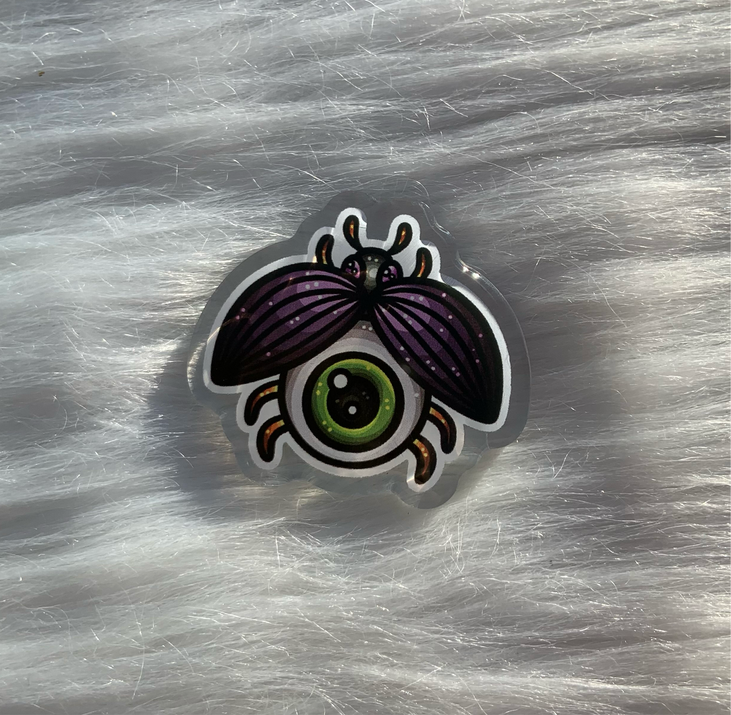 Eye Bug Acrylic Pin