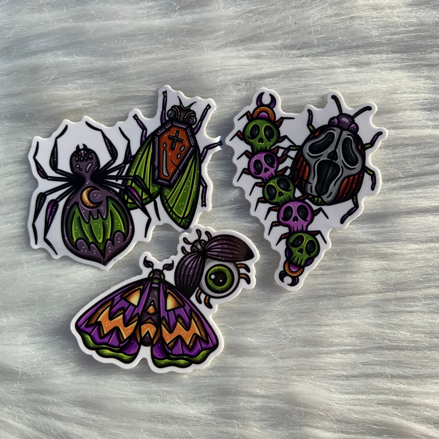 Creepy Crawly Sticker Set