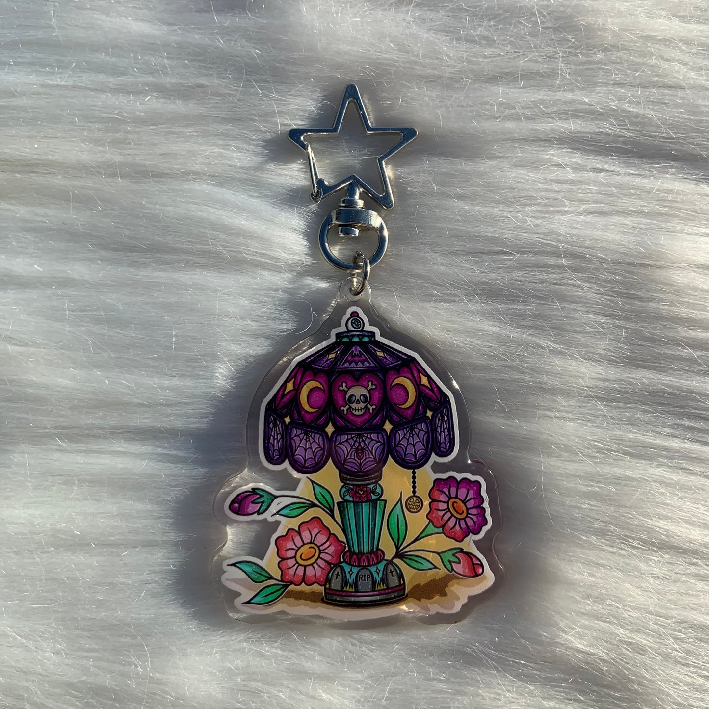 Spooky Tiffany Keychain