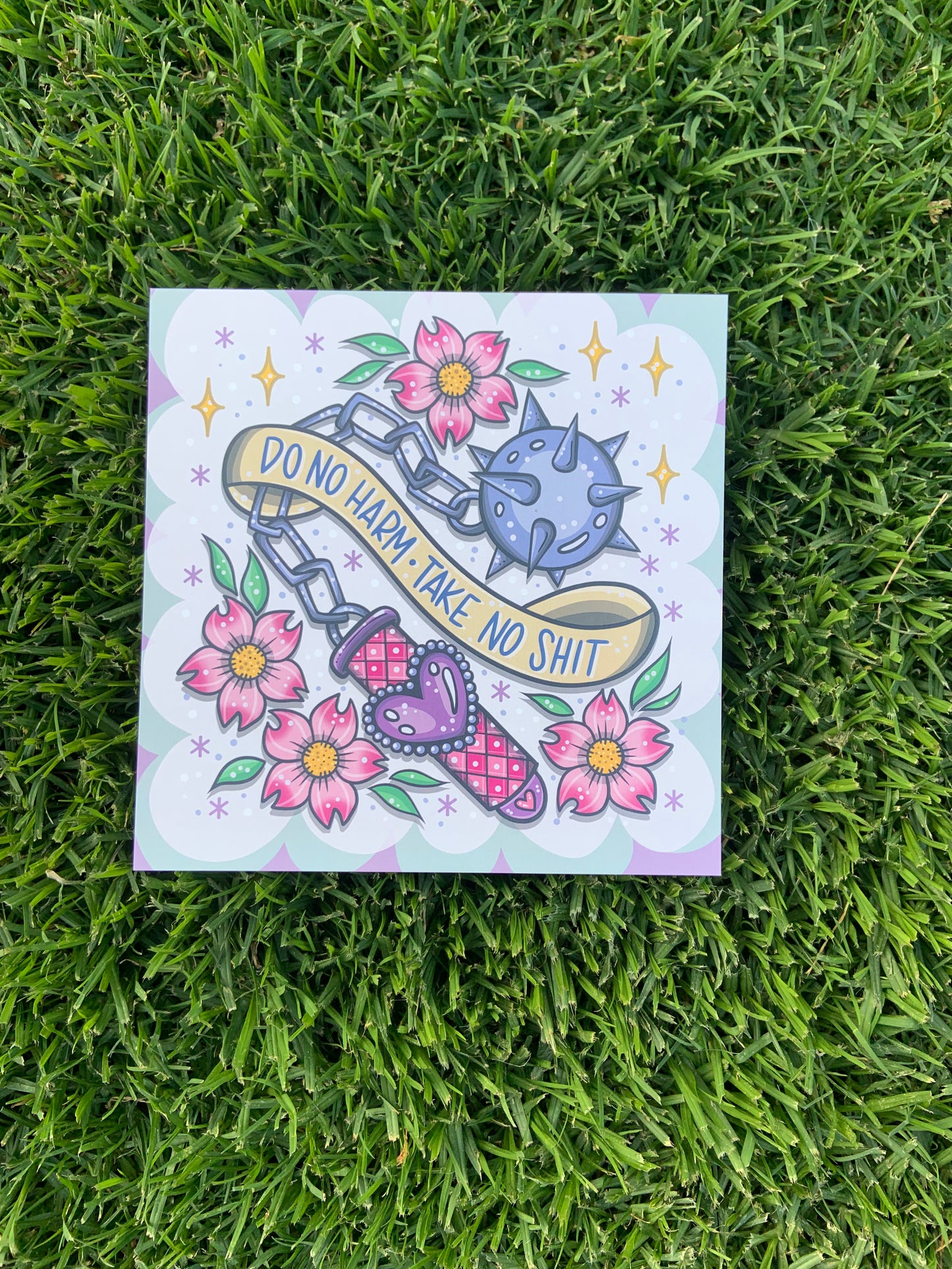 Do No Harm 8x8 Print