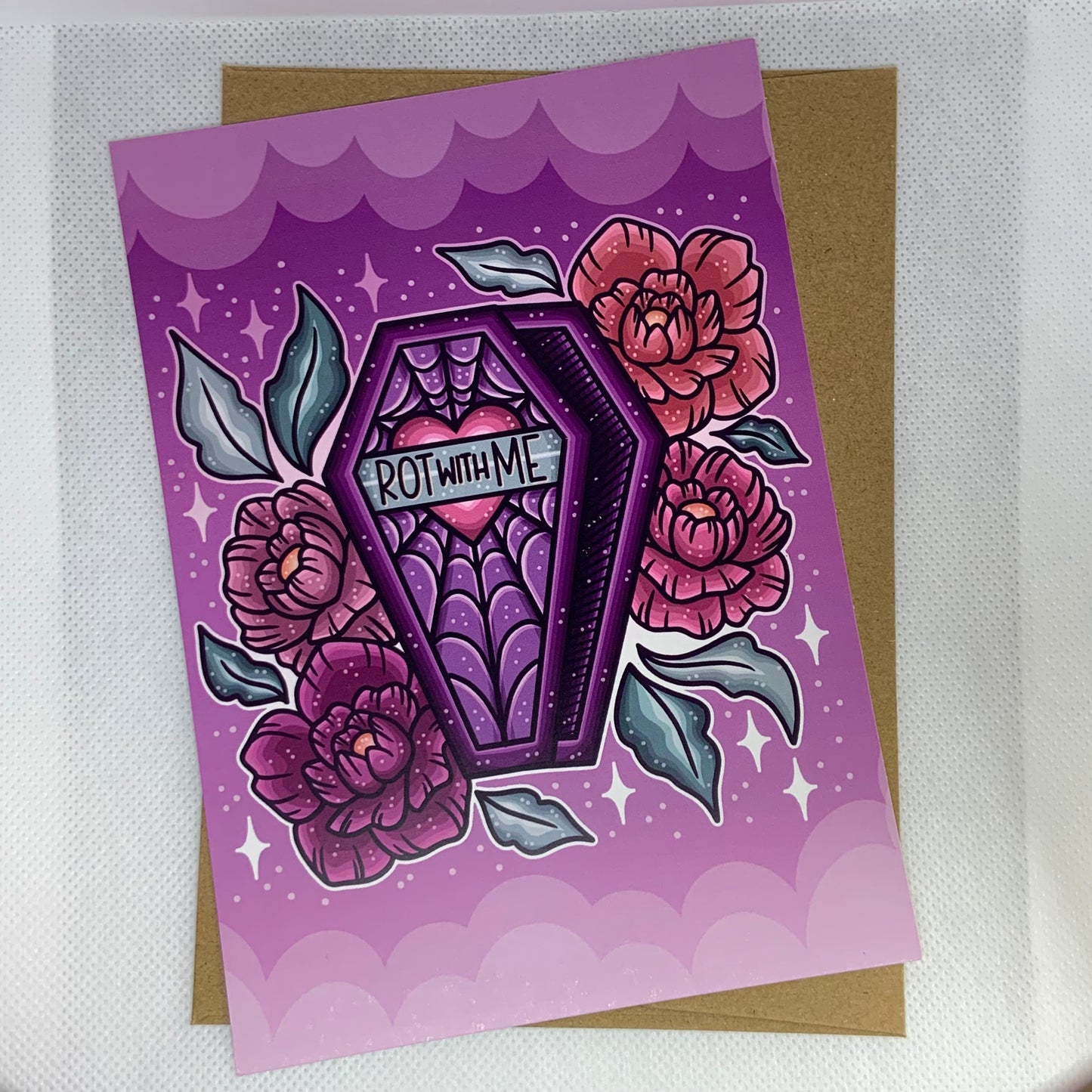 Rot with Me 5x7 Flat Card Print