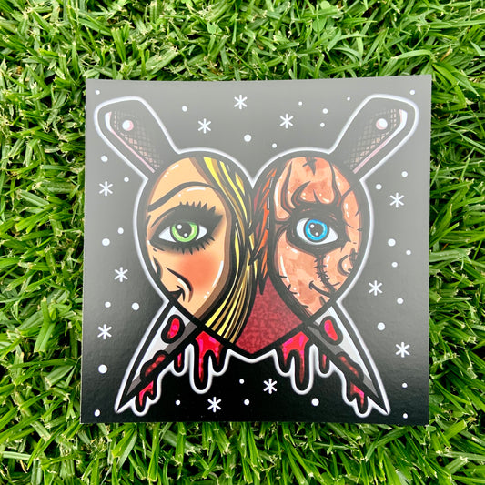 Chunky & Tiffany 6x6 Print