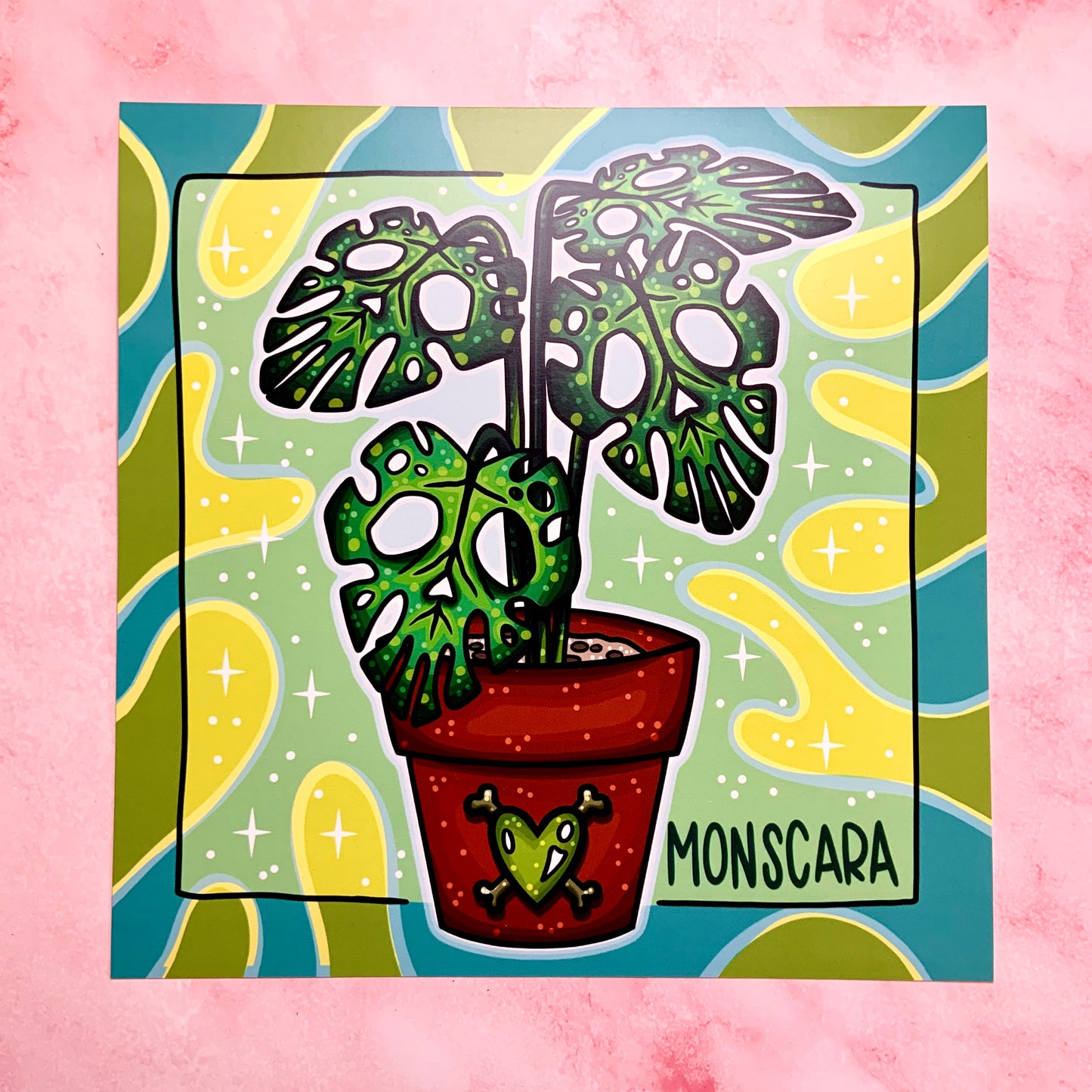 Monscara 8x8 Print
