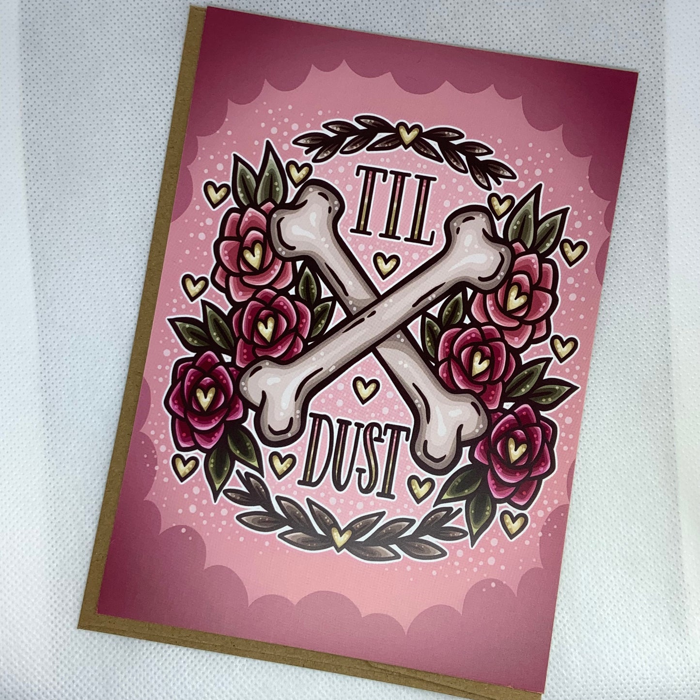 Til’ Death 5x7 Flat Card Print