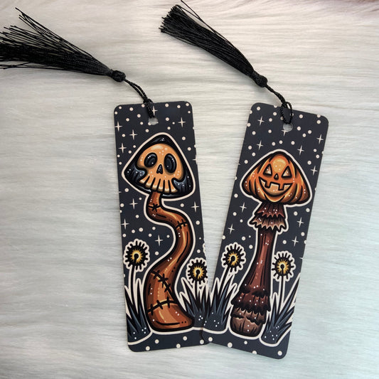 Spooky Mushroom Bookmark