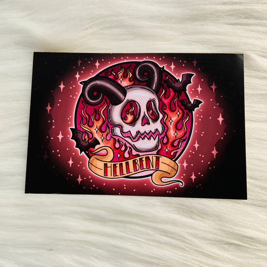 Hell Bent 6x4 Print / Postcard