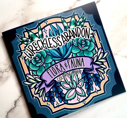 “ Flora & Fauna“ Coloring Book