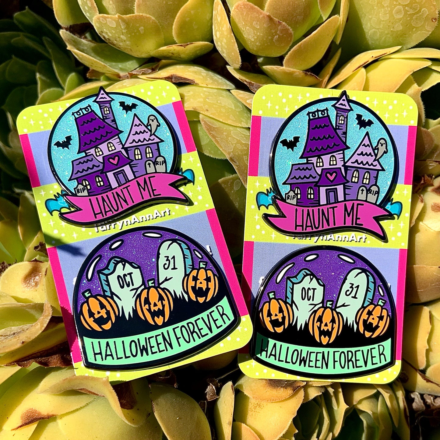 Halloween Enamel Pin Set