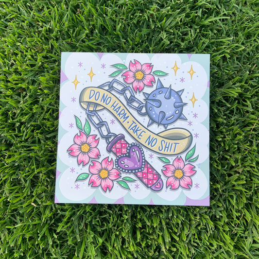 Do No Harm 8x8 Print