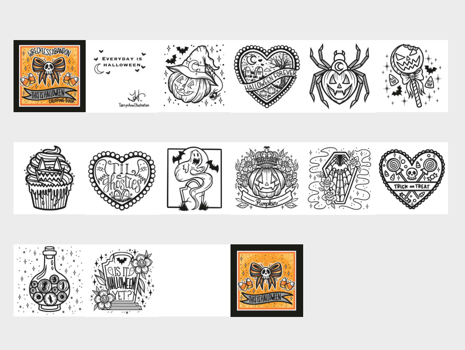 “This is Halloween” Coloring Book