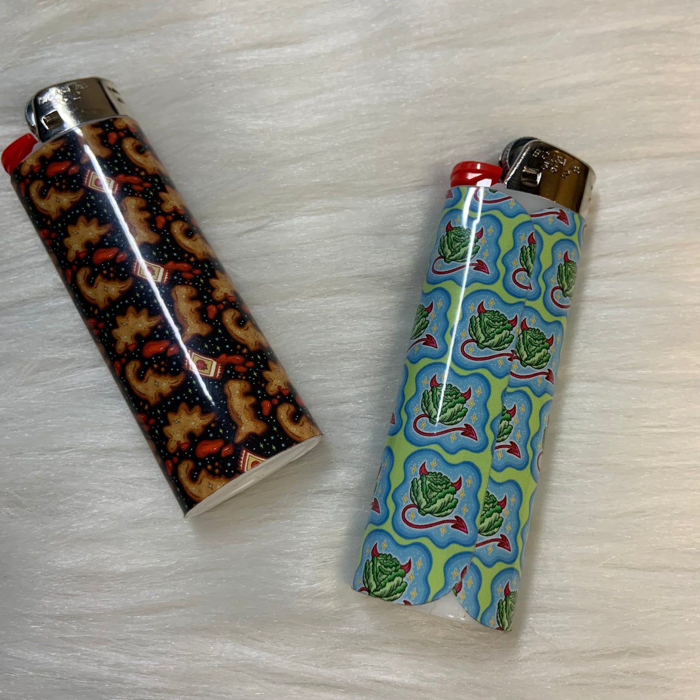 Lighter Sticker Set Duo