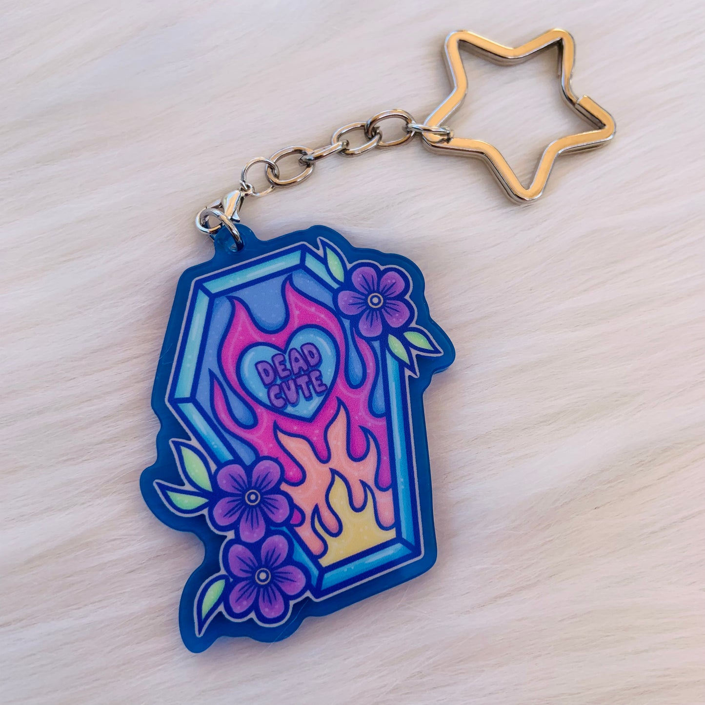 Dead Cute Keychain