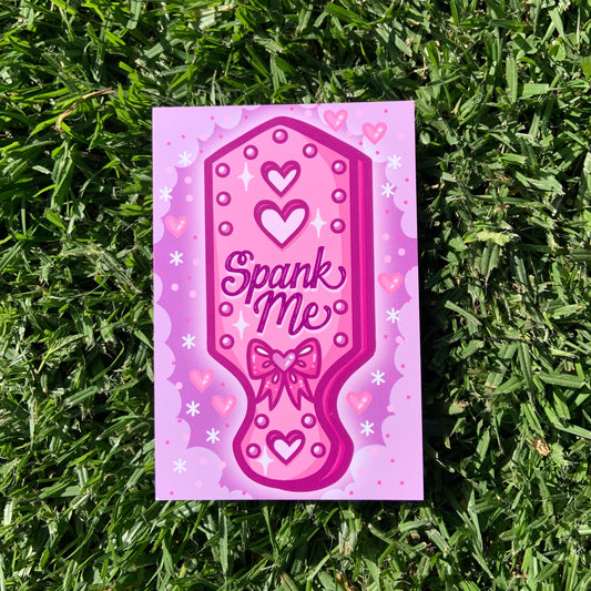 Spank Me 6x4 Print / Postcard