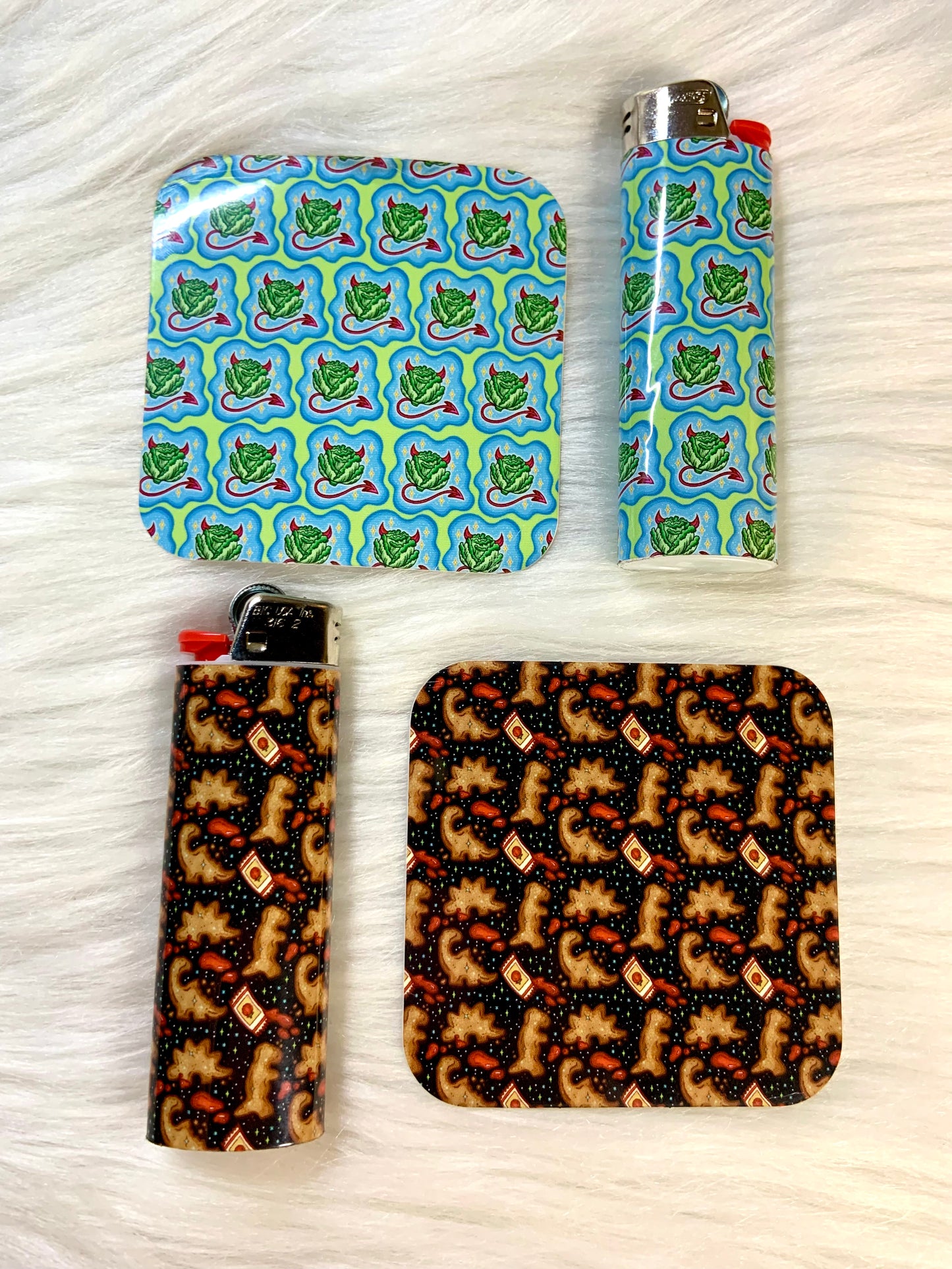 Lighter Sticker Set Duo