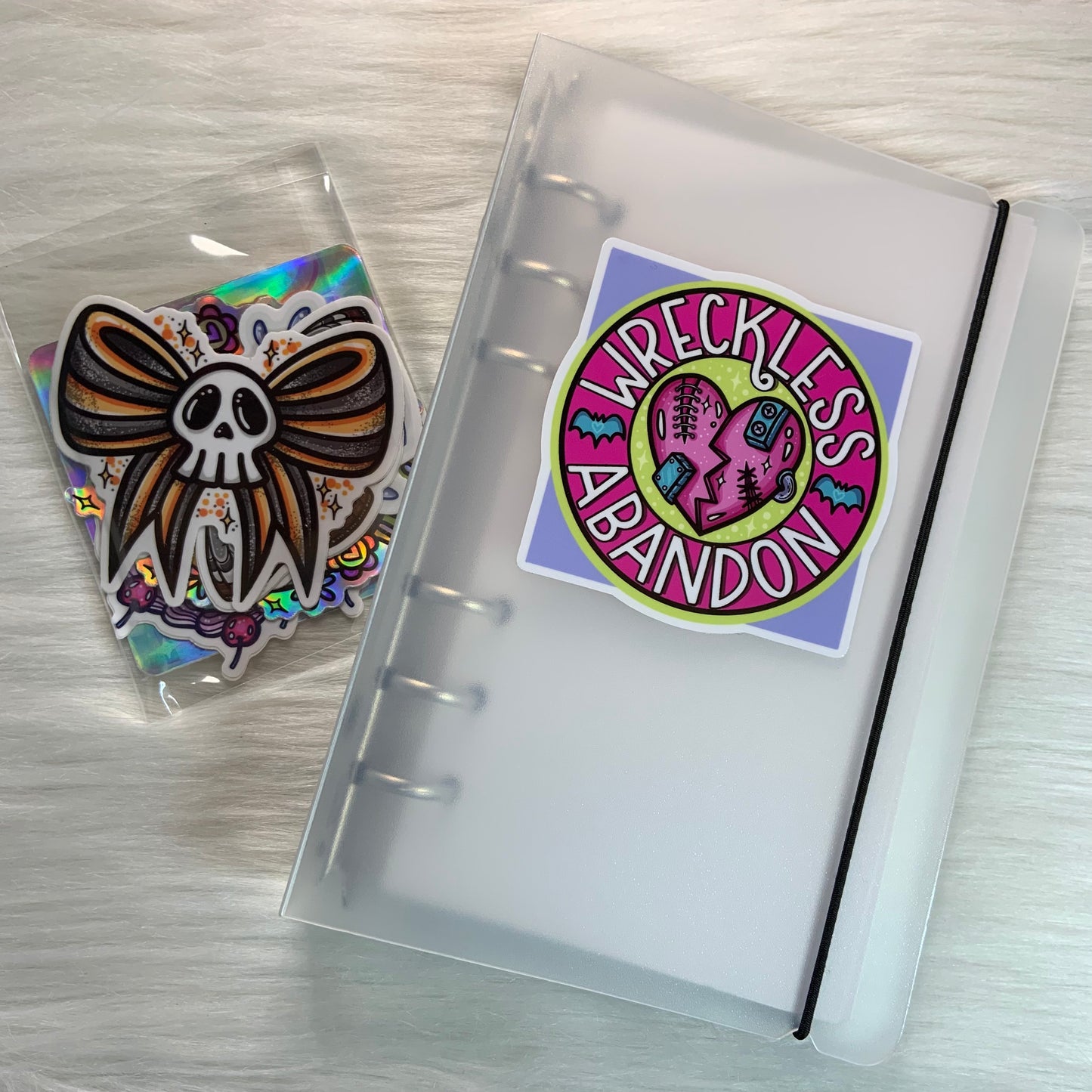 Reusable Sticker Binder + Sticker Pack