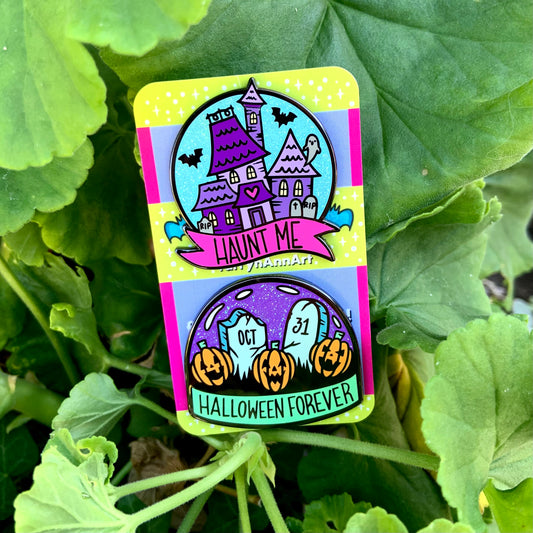 Halloween Enamel Pin Set