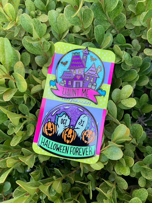 Halloween Enamel Pin Set