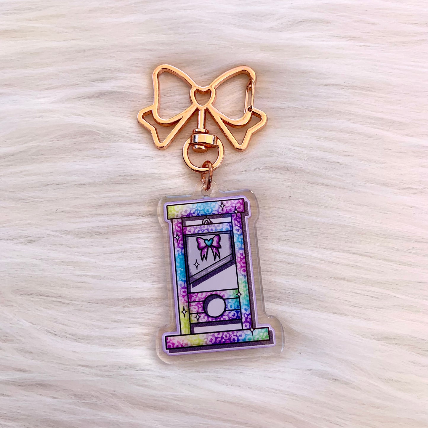 Pastel Guillotine Keychain